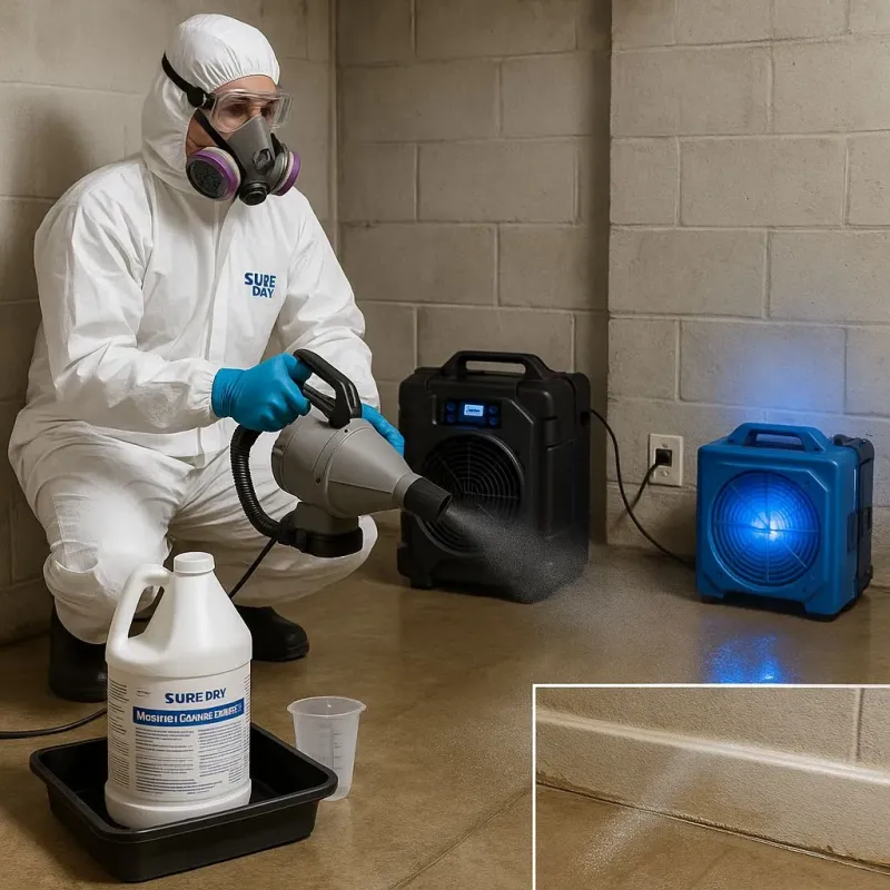 Sanitization and Odor Removal process in Benson, UT